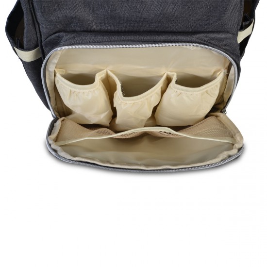 Cangaroo mama bag amelia dark gray Cangaroo mama bag amelia dark gray