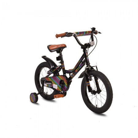 Bicycle 16 '' Little Princess Black (Gift lights front and rear)
