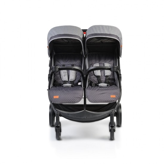 Rome Gray Twin Trolley Rome Gray Twin Trolley