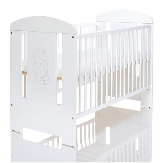 LUCKY WHITE BED WITH DRAWER BY JUST BABY